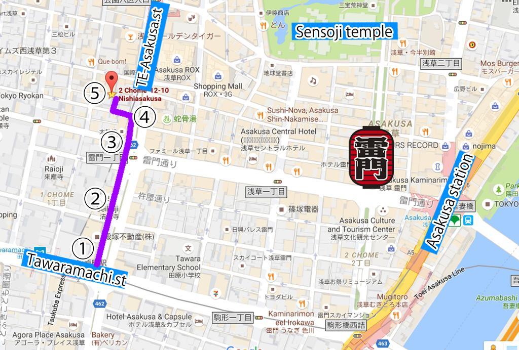 Asakusa Buttobi Prefektura Tokio Exteriér fotografie